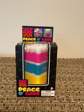 Needoh Peace O' Cake Multicolor Party Toy